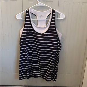Nike tank with built in bra